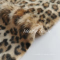 Soft Leopard Animal Print Faux Fur Fabric for Blanket for Garments